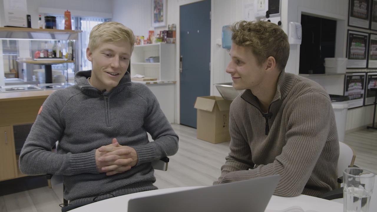 Birger og Vegar setter opp Fantasy-lag